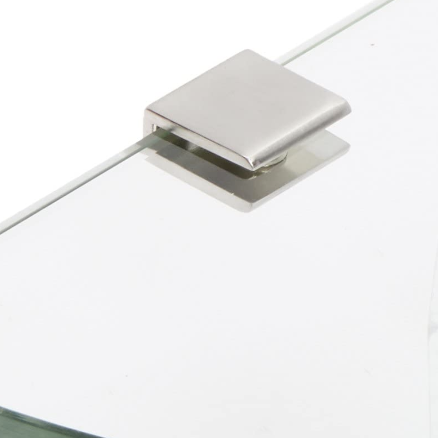 Square Clamps/Clippers for Glass Shelf
