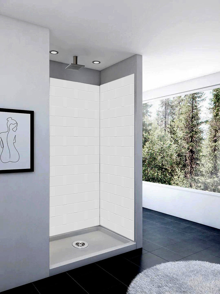 Amber Shower Surround